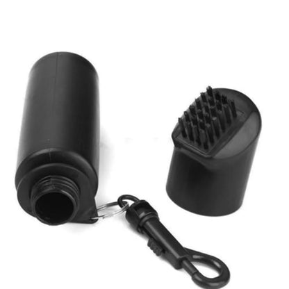 Golf Club Cleaning Brush – Wet Scrub Brush for Irons & Balls, Golf Cleaner with Water Bottle