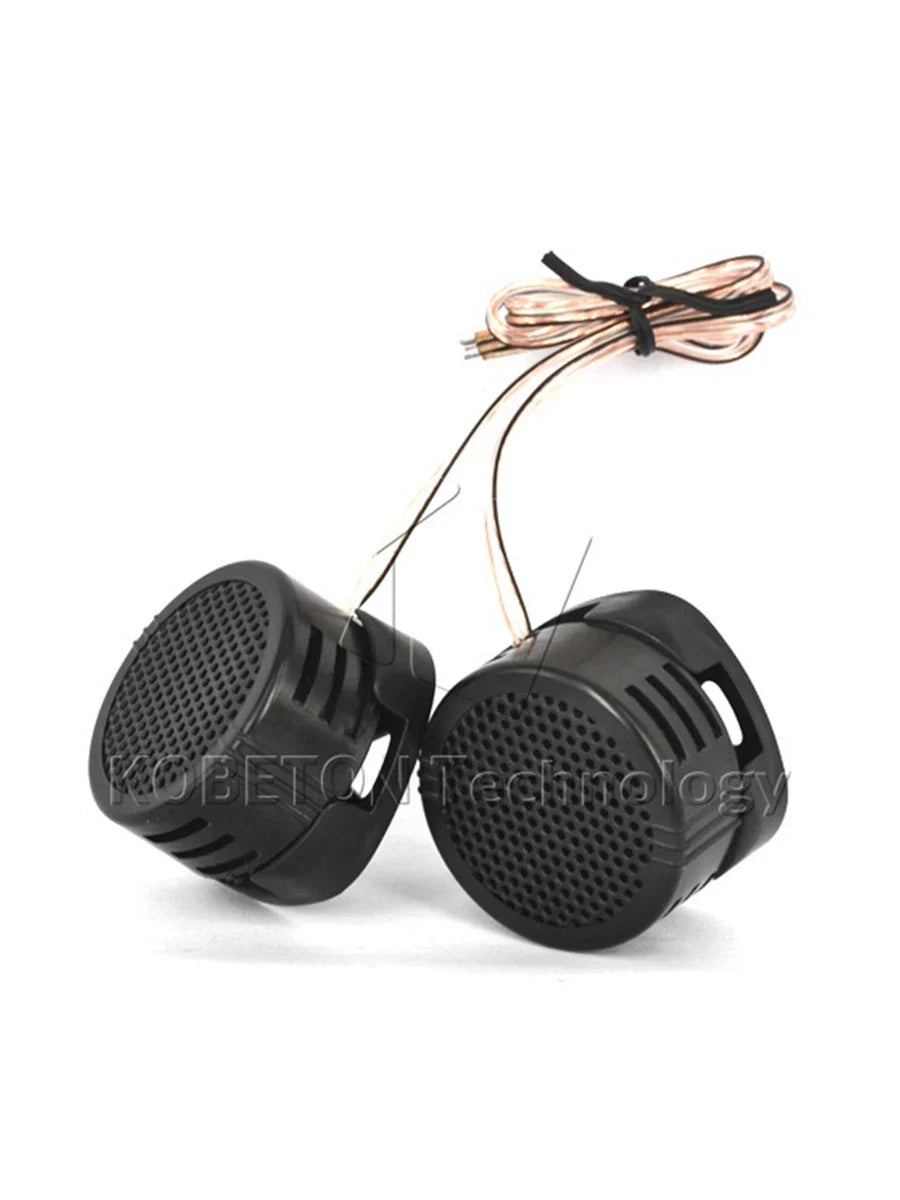 2X Car Mini Dome Tweeter Speakers – Universal High Efficiency, Super Power Loud Audio Sound for Car Tweeters