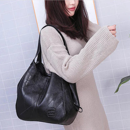 Yogodlns Vintage Women's Handbag - Designer Luxury Shoulder Tote, Fashion Brand Top-Handle Bag