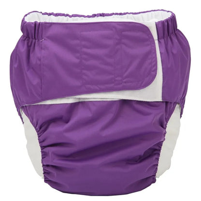 Sigzagor XL Adult Cloth Diaper – Reusable Pocket Nappy with Hook & Loop for Urinary Incontinence 68–128 cm Waist