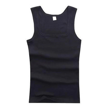 Plus Size Men’s Sleeveless Tank Top Vest – Summer Fitness Bodybuilding Singlet Casual Workout Shirt (Black, White, Gray)