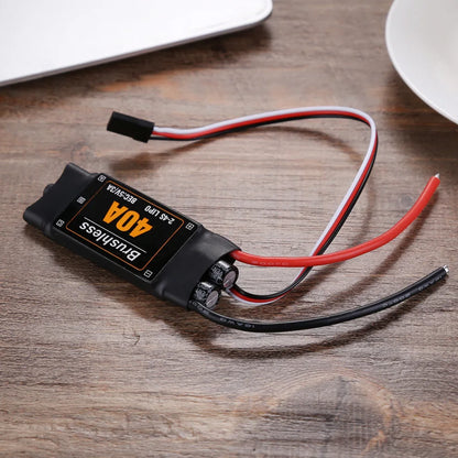 Mitoot 40A Brushless ESC Speed Controller — 2-4S with 5V 3A UBEC for RC FPV Quadcopters, Airplanes & Helicopters