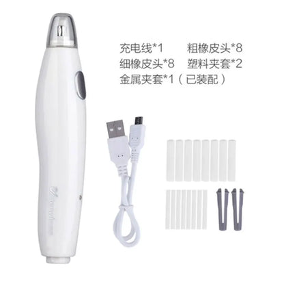 Professional Electric Art Eraser — USB Rechargeable Sketch & Highlight Rubber Pencil Eraser