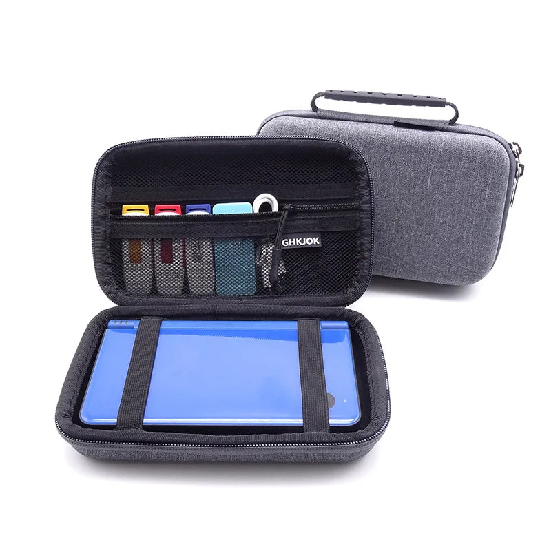 Power Bank & Hard Drive Storage Carrying Case for Nintendo New 3DS XL/LL Handheld Console