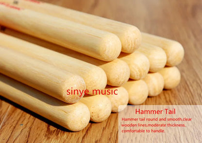Original Professional Drumsticks – 5A, 5B, 7A American Hickory Drumsticks, One Pair for Musical Instruments