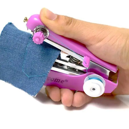 Portable Mini Manual Sewing Machine – Easy-to-Use Sewing Tool for Fabric, Cloth & Needlework by LYQ