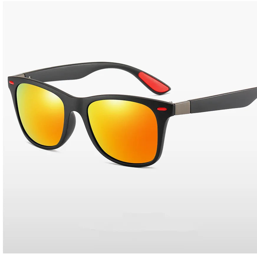Classic Polarized Sunglasses – Unisex Square Frame Driving & Fishing UV400 Eyewear