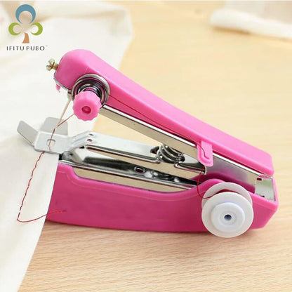 Portable Mini Manual Sewing Machine – Easy-to-Use Sewing Tool for Fabric, Cloth & Needlework by LYQ