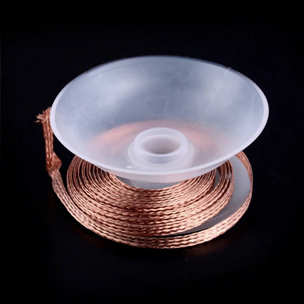 Welding Wires Desoldering Braid Solder Remover - 1PC 2.0mm 3.5mm 1.5M - Essential Repair Tool for Precise Wire Repair