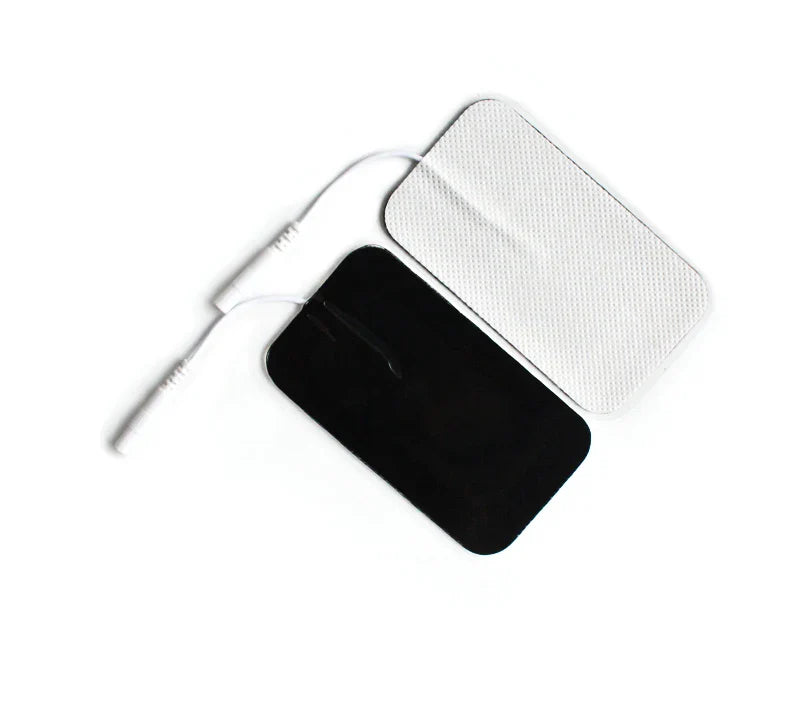 5×9cm Non-Woven Electrode Pads – 2mm Plug for TENS Muscle Stimulator & Acupuncture Machine, Gel Patch Accessories