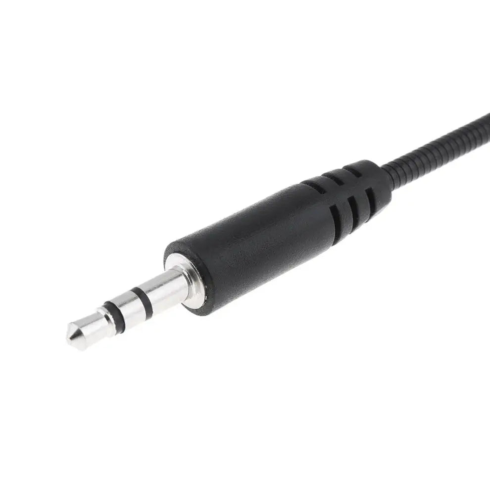Mini 3.5mm Jack Flexible Capacitive Microphone for Mobile Phone PC Laptop Notebook
