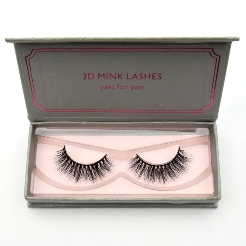 Visofree 3D Mink Lashes – High Volume Natural Black False Eyelashes #108, #109, #110