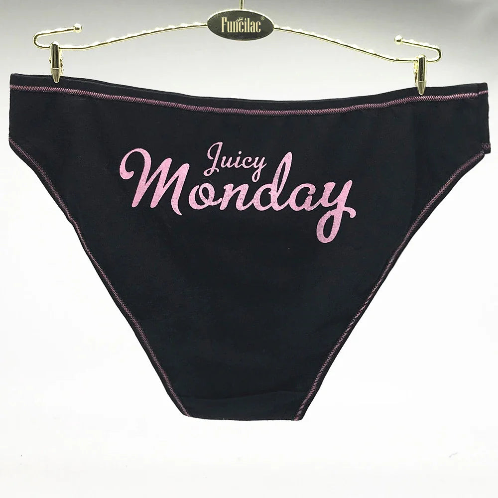 Women's Cotton Panties - 7 Pack Sexy Everyday Briefs & Knickers, M/L/XL Lingerie Set