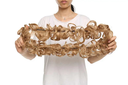 BENEHAIR Messy Hair Bun – Synthetic Chignon Hairpiece Scrunchy for Women Updo Styling