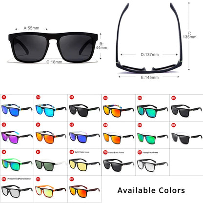 KDEAM Men’s Polarized Photochromic Night Sight Driving Sunglasses UV400 – New KD156 Colors CE Certified