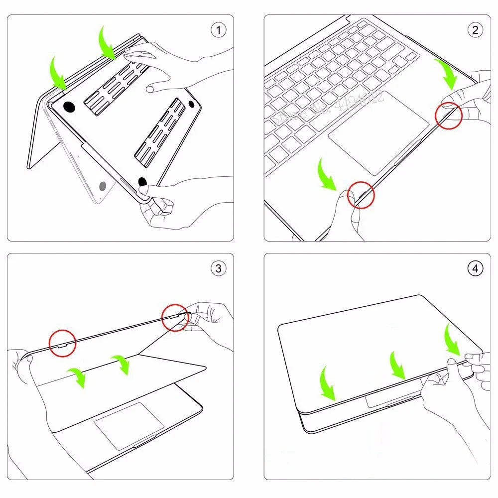 2022-2021 MacBook Pro & Air Case – Stand Cover for 13, 14, 15, 16 inch Models A2485 M1 M2