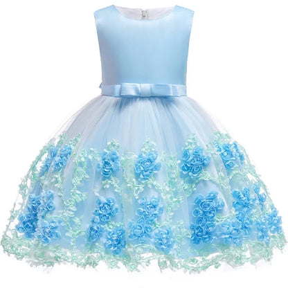 Girls Lace Tutu Princess Dress - Elegant Birthday and Party Dress for Baby and Kids