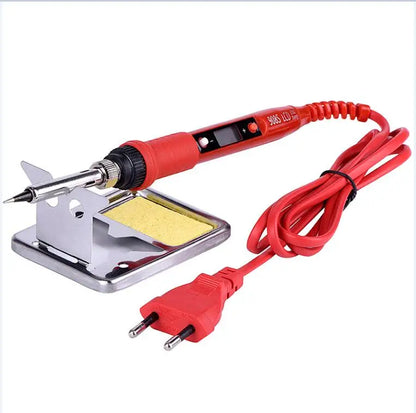 JCD 220V 80W LCD Electric Soldering Iron 908S – Adjustable Temperature with Quality Tips & Soldering Kit
