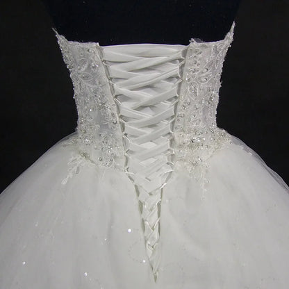 Luxury Lace Wedding Dress - Custom Vintage Plus Size Ball Gown Bridal Vestido De Noiva 2025