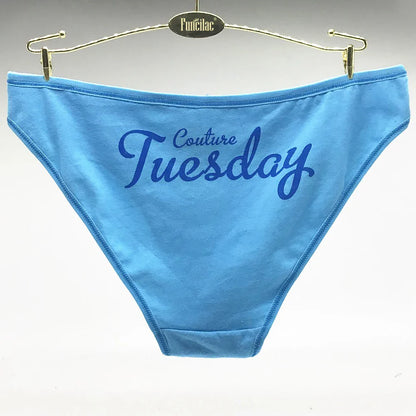 Women's Cotton Panties - 7 Pack Sexy Everyday Briefs & Knickers, M/L/XL Lingerie Set