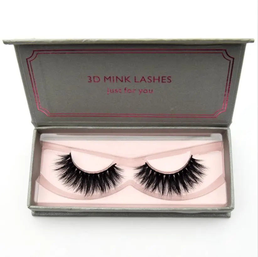 Visofree 3D Mink Lashes – High Volume Natural Black False Eyelashes #108, #109, #110