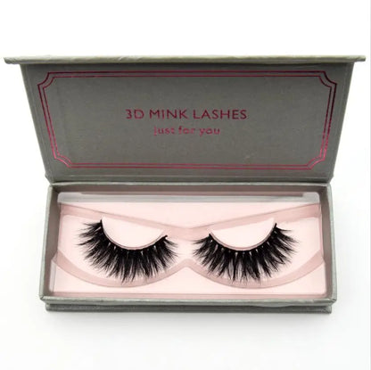 Visofree 3D Mink Lashes – High Volume Natural Black False Eyelashes #108, #109, #110