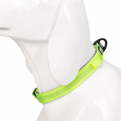 Truelove Reflective Dog Collar Set – Adjustable, Padded Soft Nylon for Small, Medium & Large Dogs, TLC5271