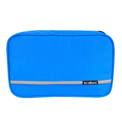 Hanging Travel Toiletry Bag | Organizer Kit for Men & Women with Cosmetics & Makeup Storage