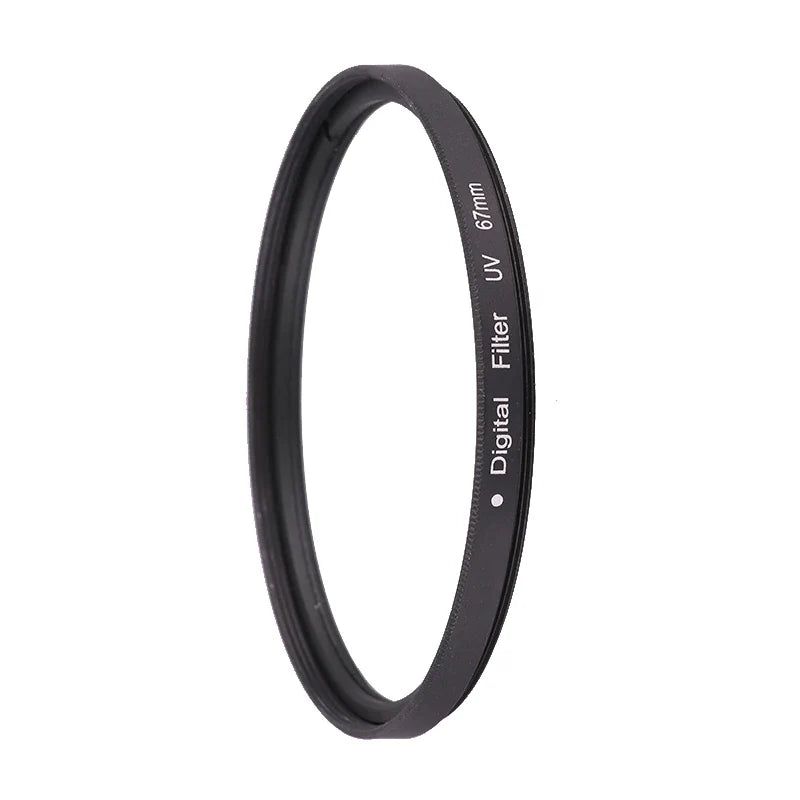 Lens UV Digital Filter Protector — Fits 37mm to 82mm for Canon, Nikon DSLR & SLR Cameras (Sample Package)