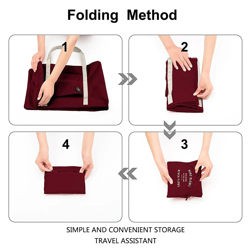 MARKROYAL Large Capacity Unisex Fashion Travel Bag – Weekend Carry-On Handle Bag