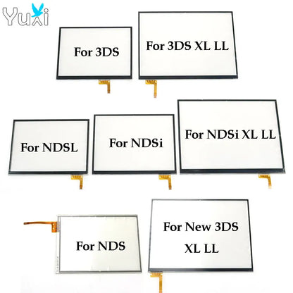 YuXi Replacement Touch Screen Digitizer Glass – Compatible with DS Lite, DSL, NDSL, NDSi, New 3DS XL/LL Console