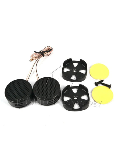 2X Car Mini Dome Tweeter Speakers – Universal High Efficiency, Super Power Loud Audio Sound for Car Tweeters