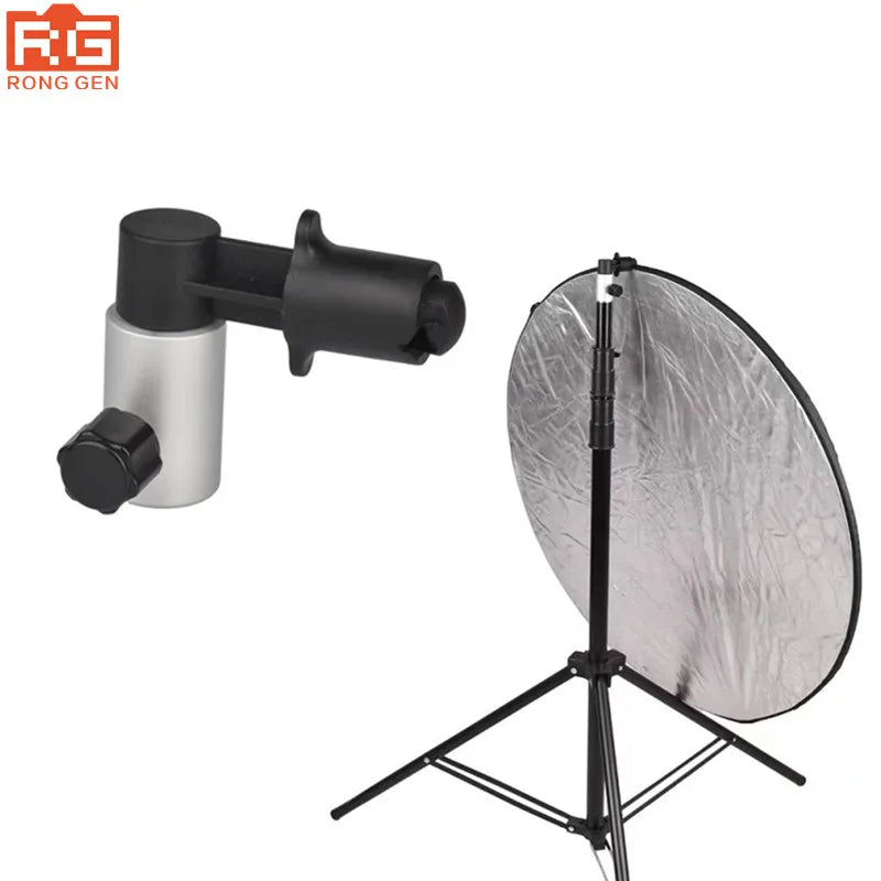 Vertical Clip Reflector Bracket – Swivel Head Support Arm for Photography Panel & Diffuser Reflectors