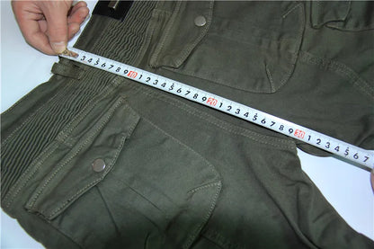 Men's Motorcycle Jeans – Featherbed Riding Pants, Standard Version for Car Ride & Summer Riding