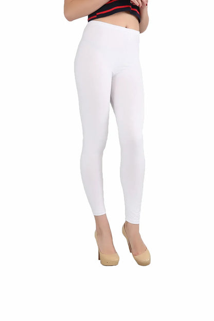 2023 Women's Bamboo Fiber High Elastic Slim Leggings – Plus Size 2XL-7XL, Spring & Summer Fashion