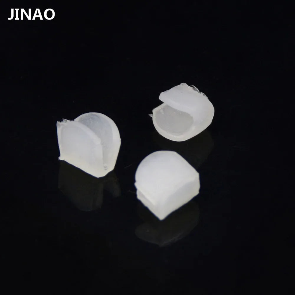 JINAO 2-Piece Grillz Molding Bar – Reusable Silicone Fitting Mold for Top & Bottom Hip Hop Teeth Grillz