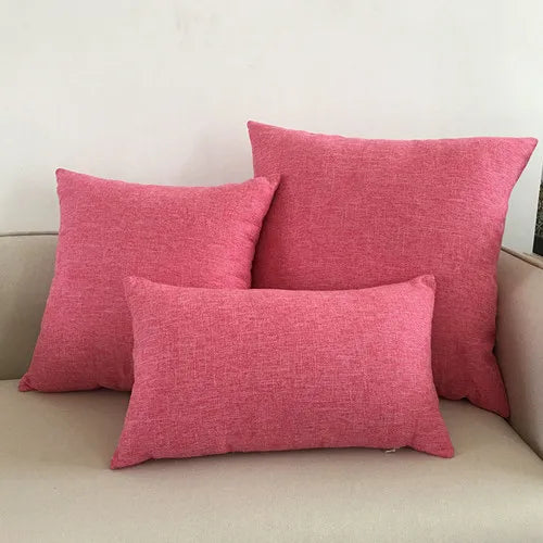 Sofa Cushion Cover – Decorative Throw Pillow Case for Home & Hotel, Multiple Sizes 30x50–60x60 cm