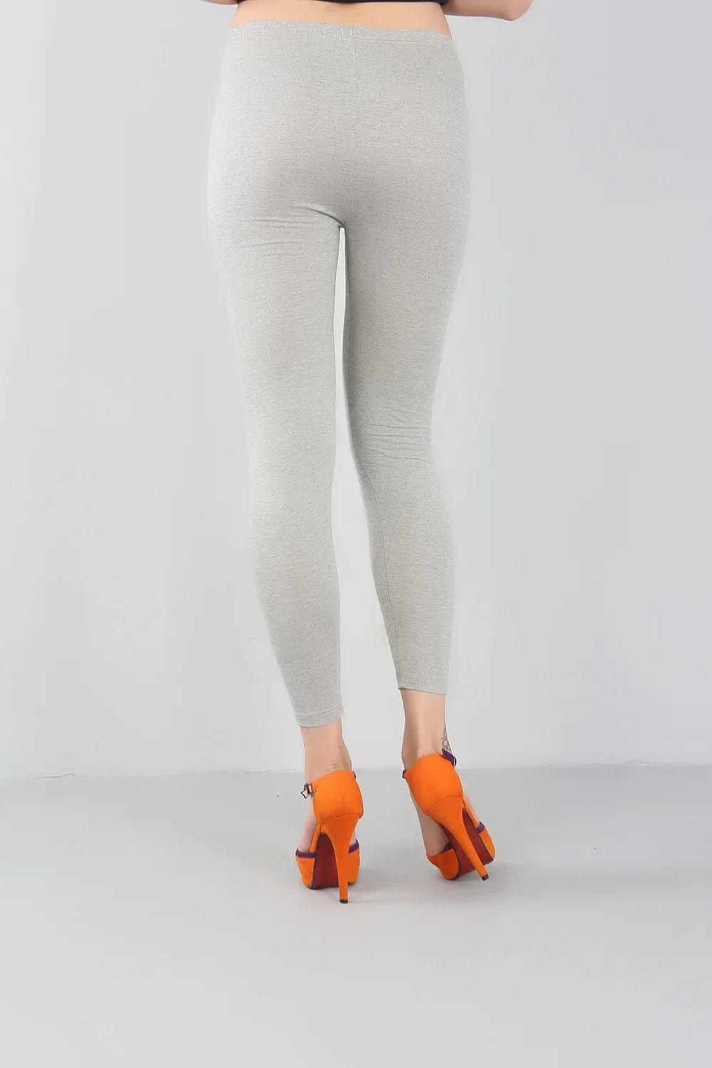 2023 Women's Bamboo Fiber High Elastic Slim Leggings – Plus Size 2XL-7XL, Spring & Summer Fashion
