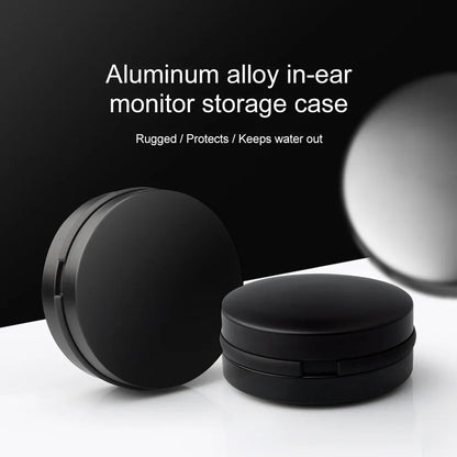 FDBRO Metal Aluminum Alloy Earphone Case - Waterproof Portable Storage Bag for In-Ear Headphones