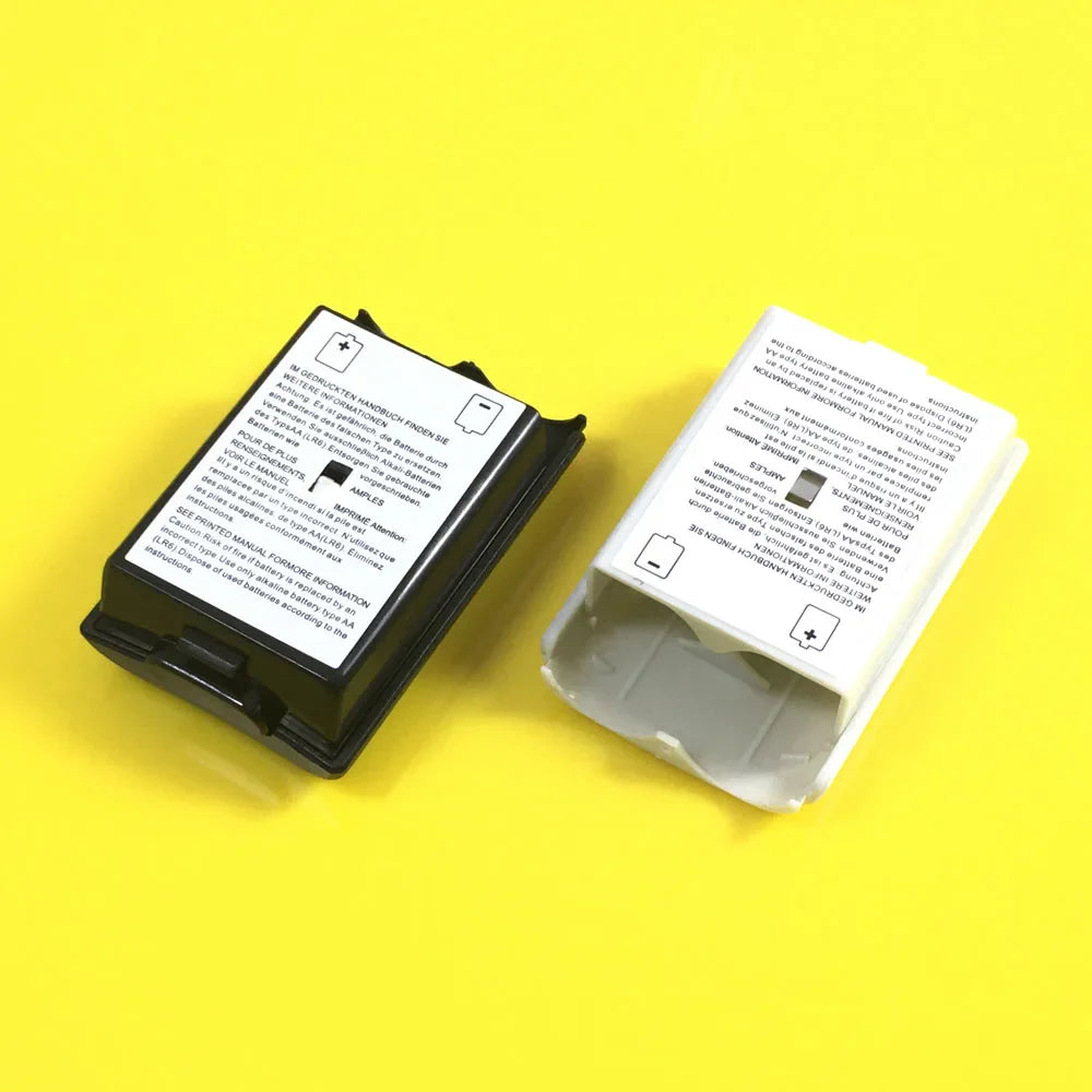 Xbox 360 Wireless Controller Back Battery Cover – Replacement Shell Case Pack for Joypad