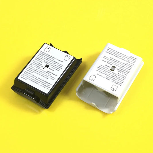 Xbox 360 Wireless Controller Back Battery Cover – Replacement Shell Case Pack for Joypad