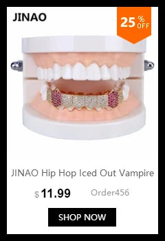 JINAO 2-Piece Grillz Molding Bar – Reusable Silicone Fitting Mold for Top & Bottom Hip Hop Teeth Grillz