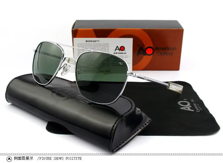Aviation Pilot Sunglasses for Men & Women — Military Style Outdoor Driving UV Glasses