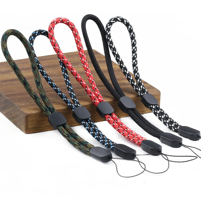 5pcs Adjustable Wrist Strap Hand Lanyard - For iPhone, Samsung Phone, Micro Camera, GoPro, USB Flash Drives, Keys, ID Card - Accessories
