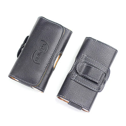 Universal Waist Belt Clip Bag – Anti-Drop Mobile Phone Case for 2.6-6.0 Inch Phones, Magnetic Buckle for iPhone, Samsung, Huawei