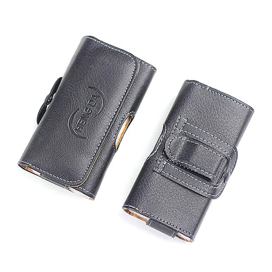 Universal Waist Belt Clip Bag – Anti-Drop Mobile Phone Case for 2.6-6.0 Inch Phones, Magnetic Buckle for iPhone, Samsung, Huawei