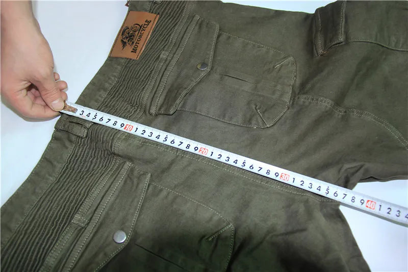 Motorcycle Jeans for Men – Featherbed Riding Trousers, Standard Version, Summer Car Ride Pants