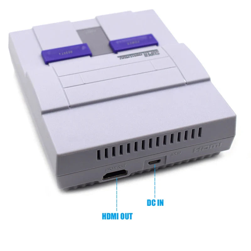 Super HD Output SNES Retro Classic Handheld Game Player – HDMI-Compatible TV Mini Console with 21 Built-in Games