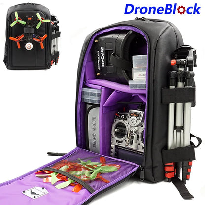 Elechawk FPV Racing Drone Backpack – Portable Carry Case for Quadcopter, Multirotor & RC Planes