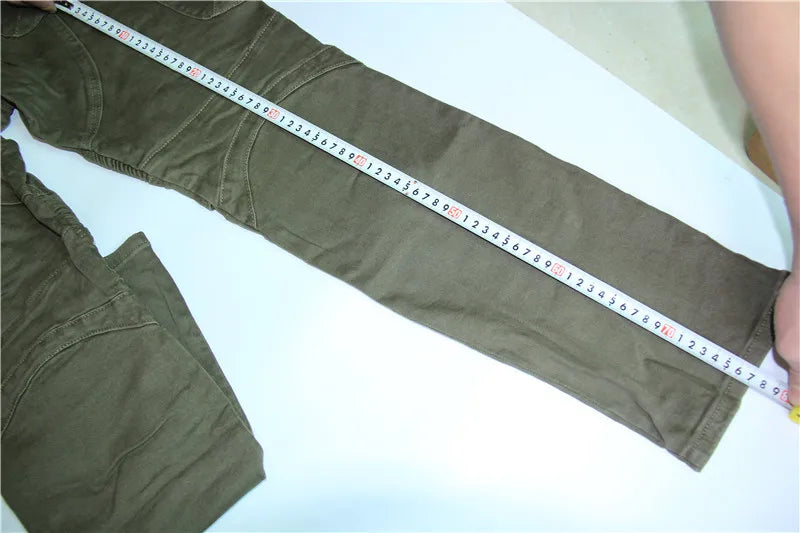 Men's Motorcycle Jeans – Featherbed Riding Pants, Standard Version for Car Ride & Summer Riding